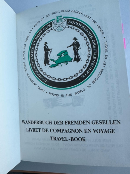 Einblick in das Wanderbuch der fremden Gesellen von Boas Meyer